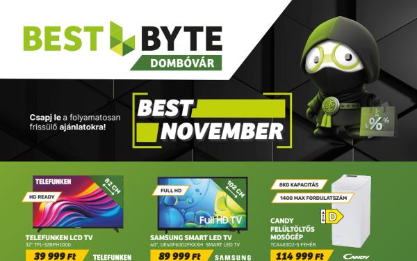 A BestByte Dombóvár legújabb ajánlatai