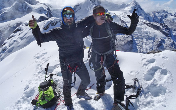 Dombóvári hegymászó a Himalájában