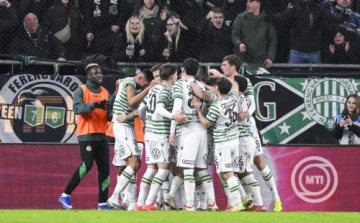 Labdarúgó NB I - A Ferencváros nyerte a 246. fővárosi rangadót